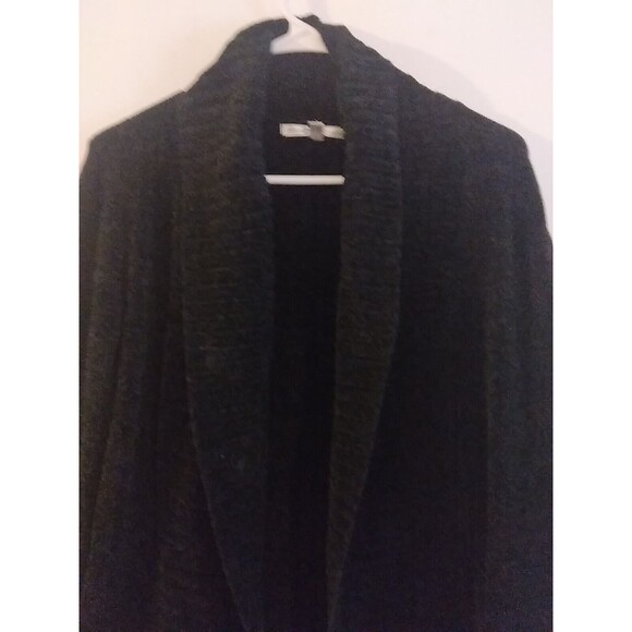 Melissa McCarthy Seven7 Open Front Cardigan Sweater Womens Chunky Knit Medium - Picture 2 of 7
